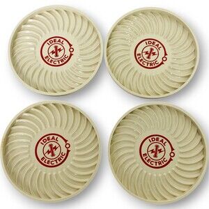 Vintage Coasters Ideal Electric Advertising Retro Drink Table protector set of 4